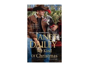 Cowboy with dog on Christmas book cover