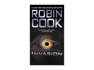 Book cover with eye and title Invasion