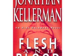 Red book cover titled Flesh and Blood