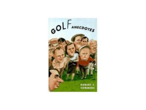Golf Anecdotes book cover with caricatured golfers