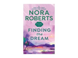 Pink watercolor book cover titled "Finding the Dream