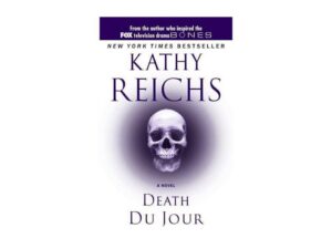 Book cover with skull, "Death Du Jour" title