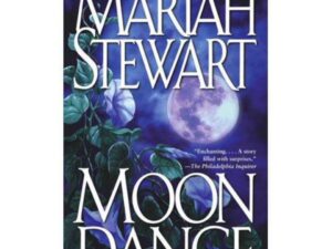 Moon Dance book cover with moon and vines