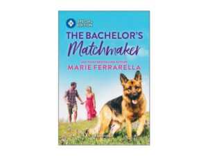 The Bachelor's Matchmaker book cover with dog