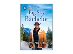 Big Sky Bachelor book cover with cowboy