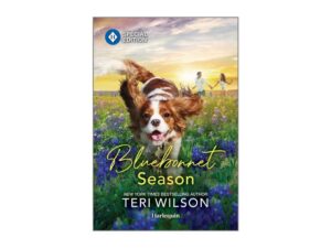 Bluebonnet Season book cover with dog