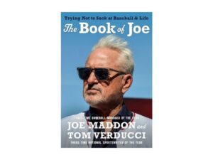 Book cover featuring older man wearing sunglasses
