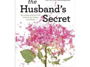 The Husband's Secret book cover with pink petals