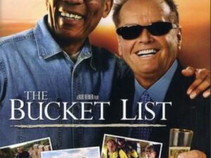 Movie poster: two smiling men wearing sunglasses