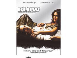 Blow movie DVD cover with reclining couple