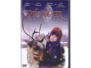 Prancer Returns DVD cover showing child with reindeer