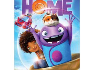 DreamWorks Home poster with alien, girl, cat