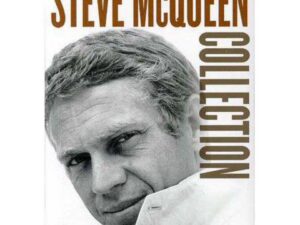 Black and white portrait on DVD cover