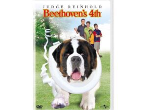 Beethoven's 4th DVD cover with Saint Bernard