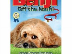 Benji movie cover with dog and leash