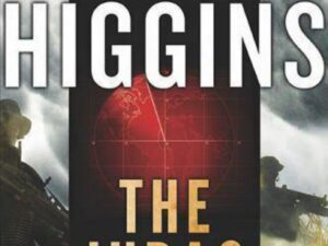 Military thriller book cover with red target