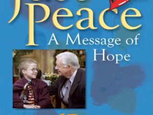 Just Peace book cover with child and man