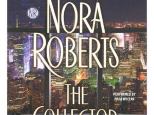 Nora Roberts The Collector book cover, city skyline