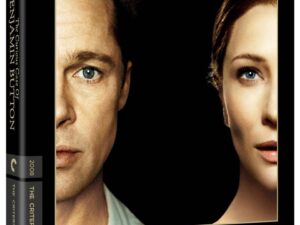Close-up half faces on film cover