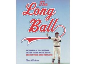 The Long Ball book cover with baseball player
