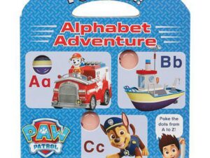 Paw Patrol alphabet poke-a-dot activity board
