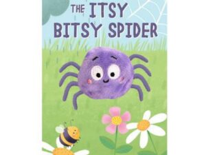 Itsy Bitsy Spider book cover with purple spider