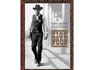 High Noon DVD cover featuring cowboy sheriff