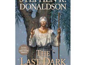 The Last Dark book cover with blindfolded figure