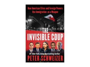 Book cover "The Invisible Coup" with portraits