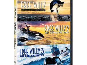 Free Willy triple feature DVD cover art