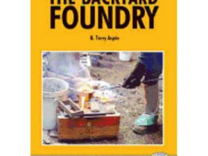 The Backyard Foundry book cover with pouring metal