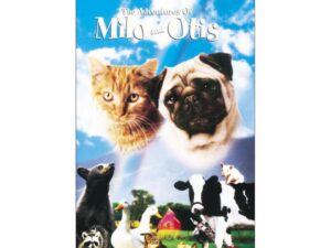 Milo and Otis poster: cat and pug