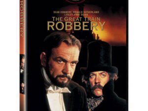 The Great Train Robbery DVD cover, two men