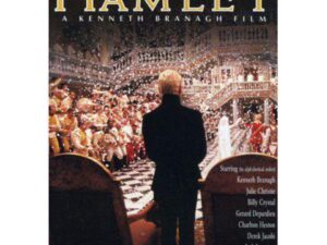 Hamlet DVD cover with man addressing crowd