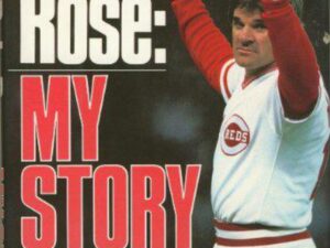 Magazine cover featuring baseball player waving