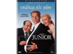 DVD cover for comedy film Junior