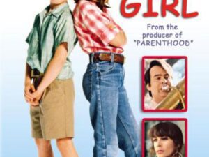 Two children back-to-back on movie poster