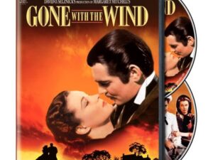 Gone with the Wind DVD cover embracing couple