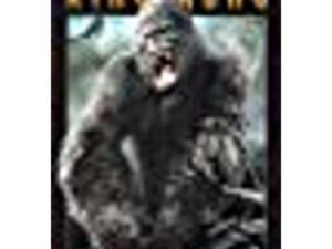 King Kong roaring on movie poster