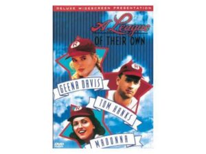A League of Their Own poster, three players