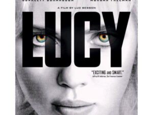 LUCY movie poster close-up of woman