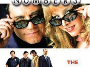 Movie poster: two people wearing sunglasses