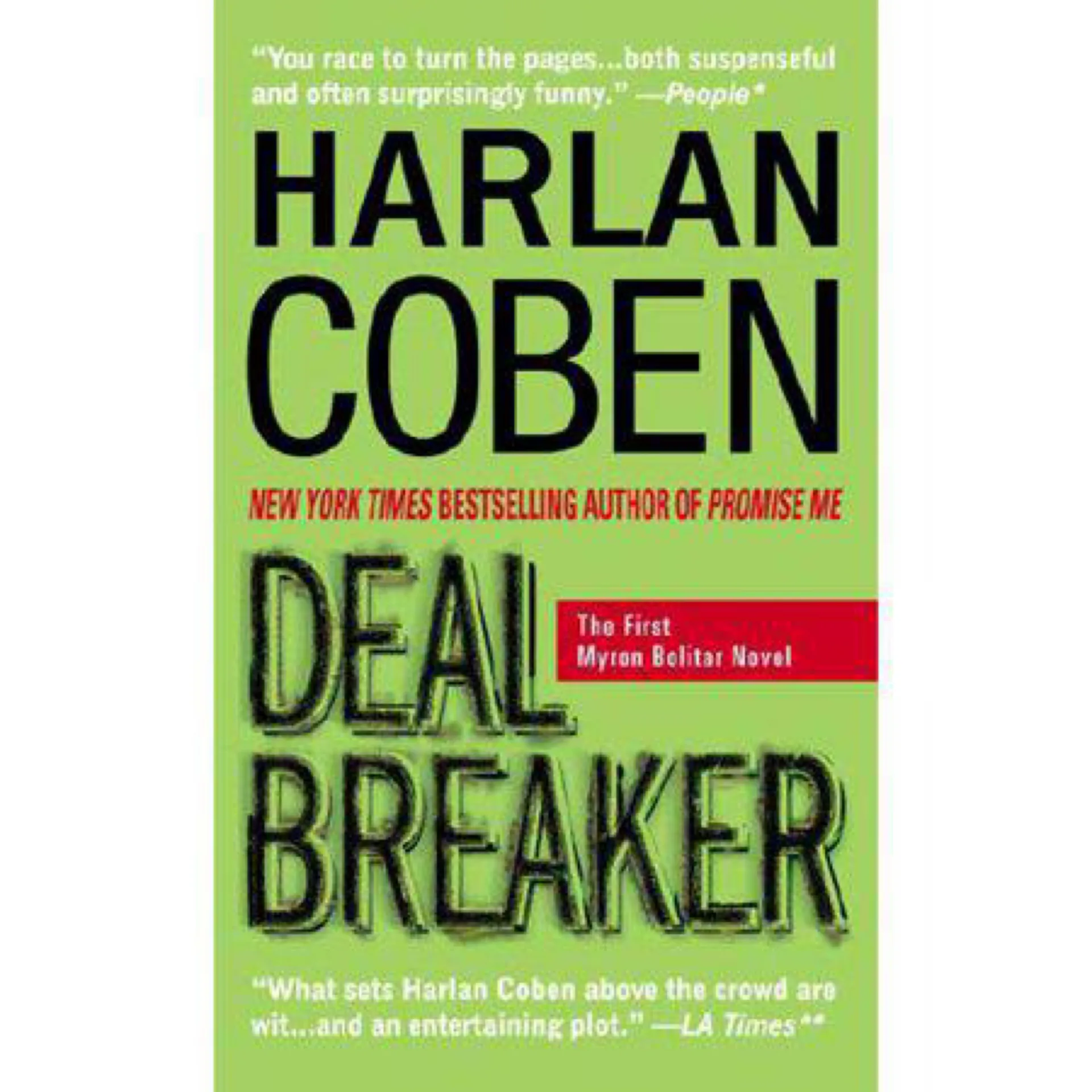 Deal Breaker: Myron Bolitar Series, Book 1 by Harlan Coben (MMP)